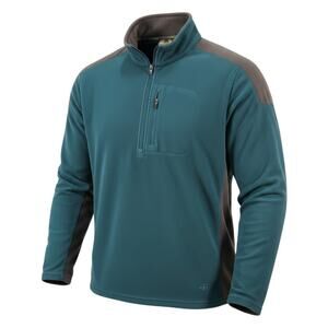 NordicTrack NT Dri Men's 1/2 Zip Pullover Sweatshirt Teal XXL